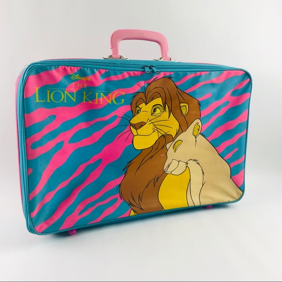 lion king suitcase